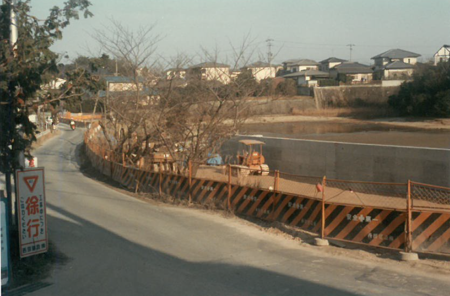 道路拡張工事の写真
