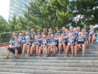 2008年7月のスウェーデンオリンピック選手団による北京オリンピック事前キャンプの写真（その2）