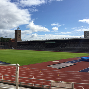 ストックホルム・オリンピアスタディオン（Stockholms Olympiastadion）の写真