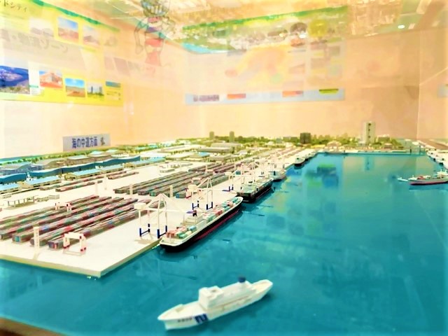 港湾物流ゾーン模型