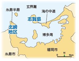 福岡市のマップ