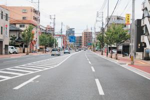 原通りの様子