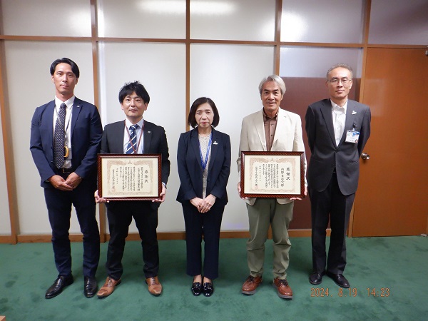 表彰式の様子３