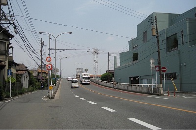 筑紫通り（施工前）