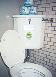 清潔なトイレの画像