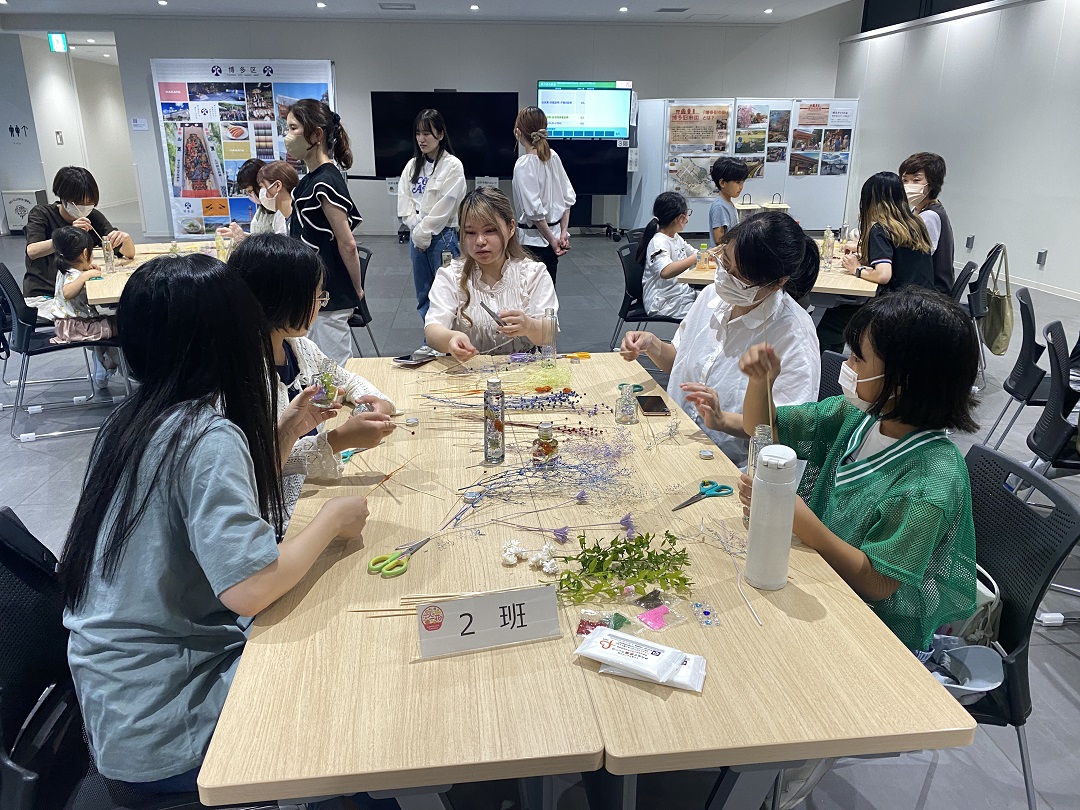 ワークショップの作業風景