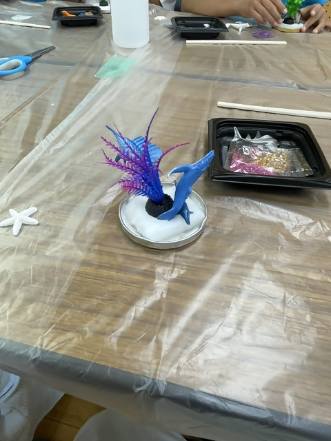 クジラのジャンプ