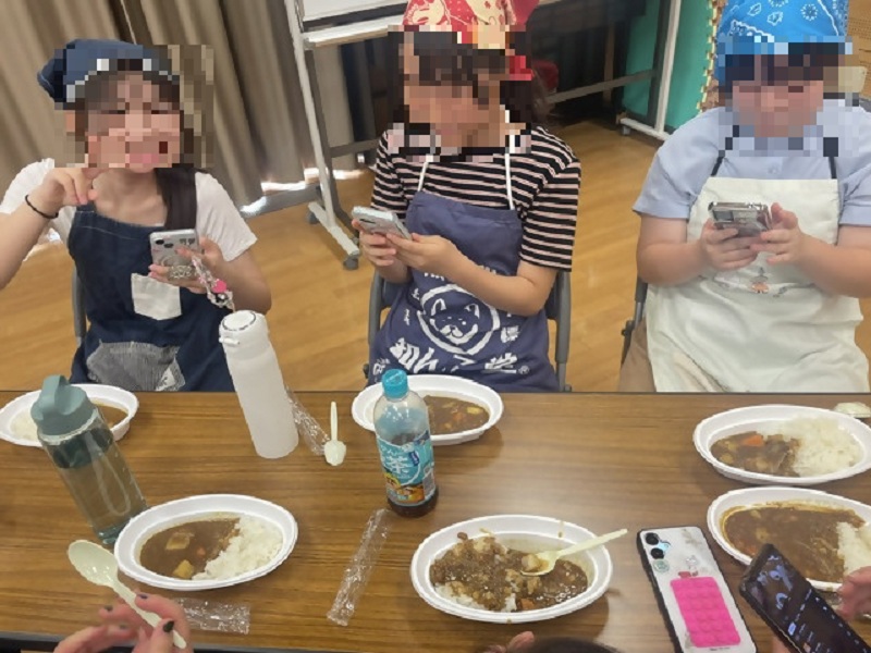 みんなでおいしくいただきました