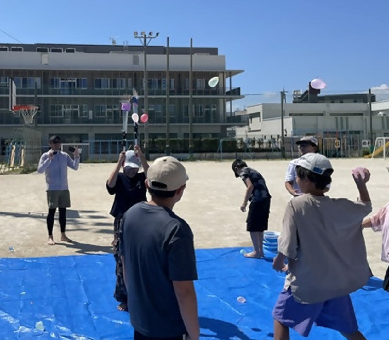 水風船割りタイムレース