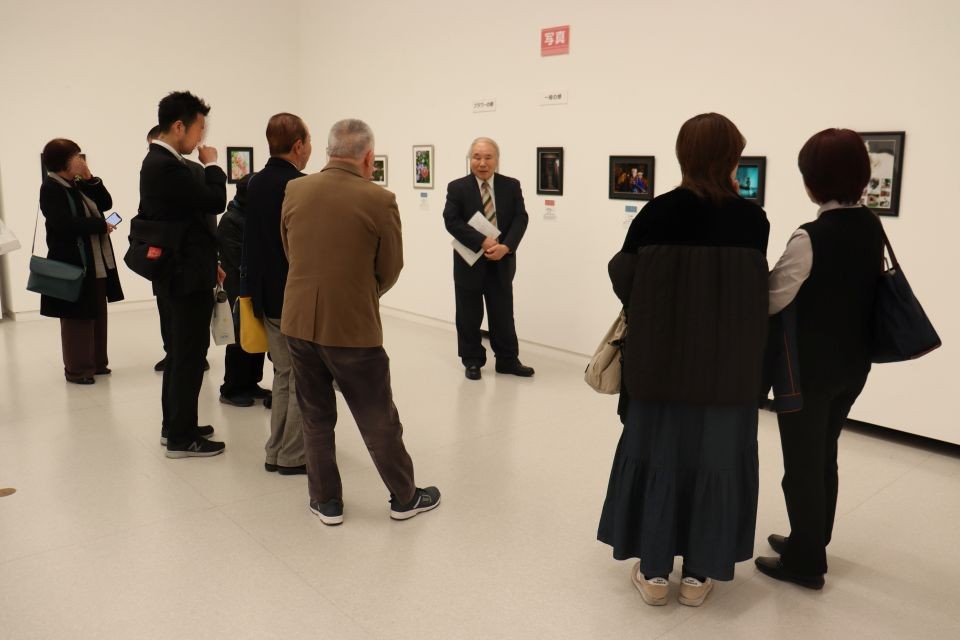 ギャラリートークの様子