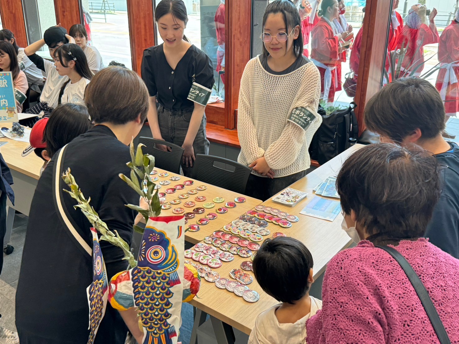 専門学校ブースの様子