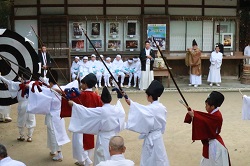 歩射祭の写真