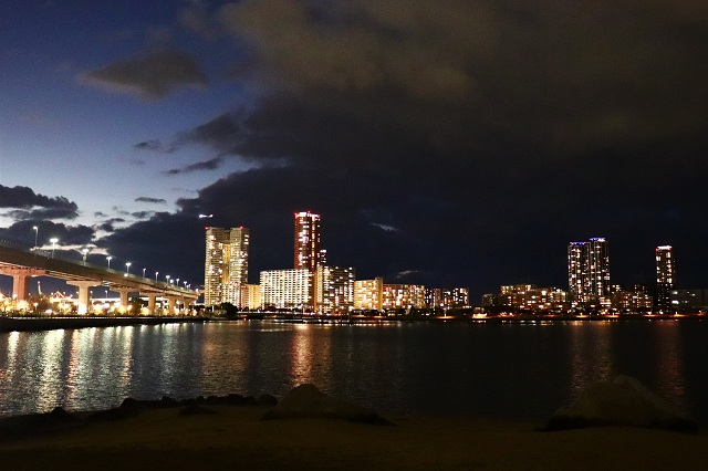 香椎海岸 アイランドシティ 夜景