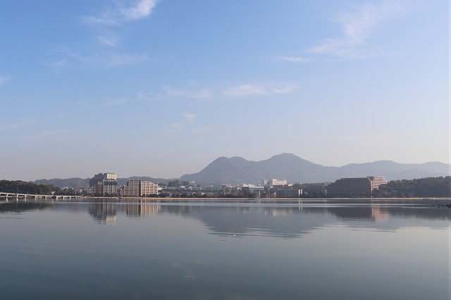 香椎海岸 立花山