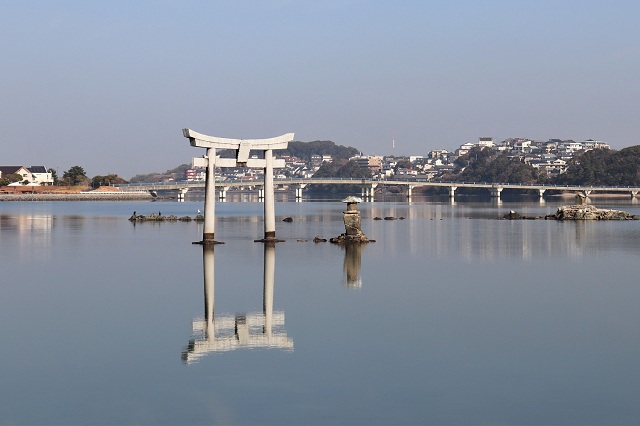 御島神社の鳥居