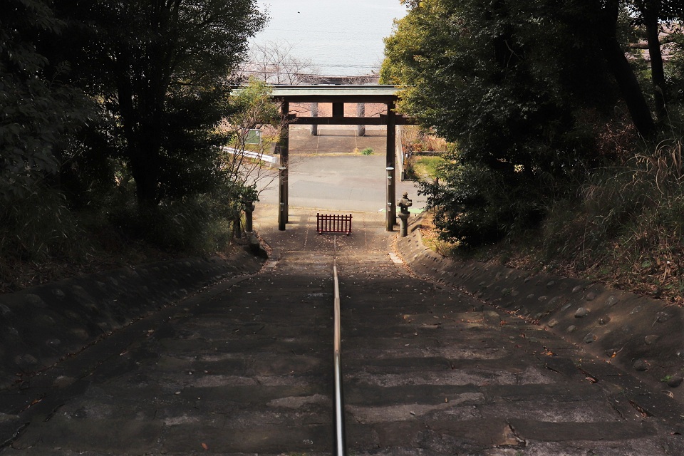 名島神社の鳥居