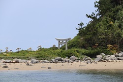 沖津宮鳥居