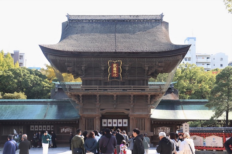 筥崎宮 楼門