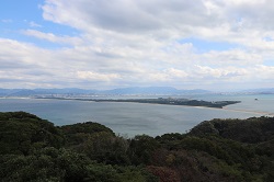 潮見公園からの景色