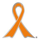オレンジリボンシンボルマークの画像です