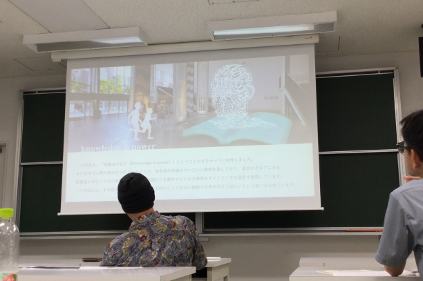 画像:プレゼンの様子