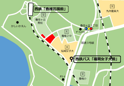 福岡市立東体育館の場所