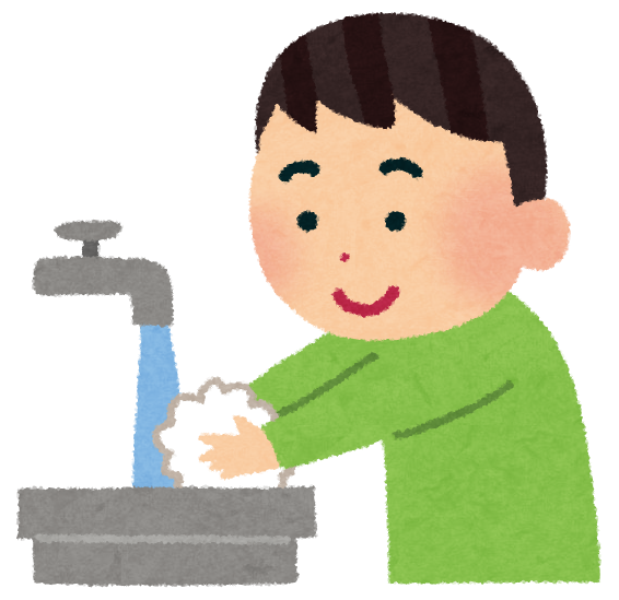 手洗いのイラスト
