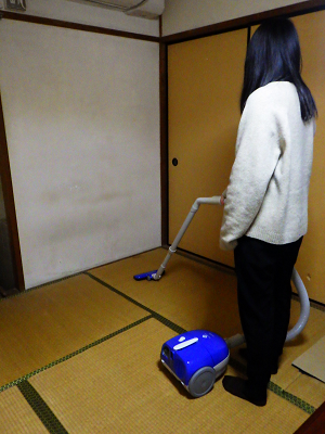 掃除シーン