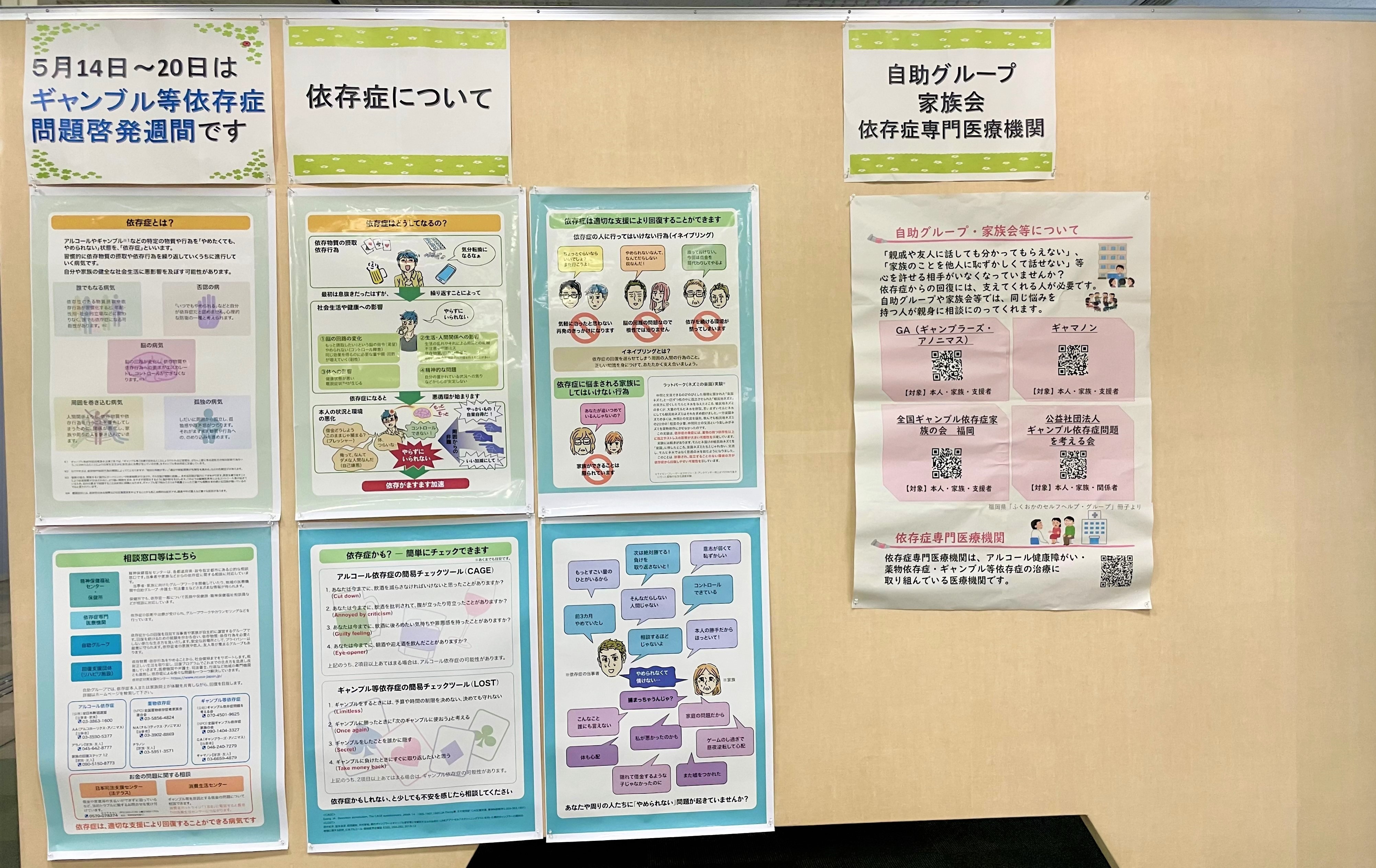 ギャンブル依存症パネル１
