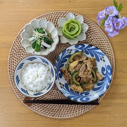 暑い夏でもさっぱり献立で食欲アップ！の写真