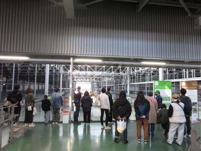 バックヤードツアーの様子２