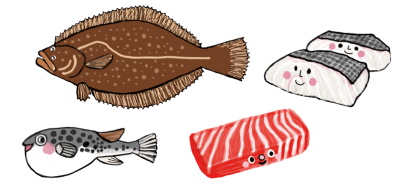 魚のイラスト