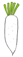 大根のイラスト