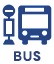 バスのアイコン