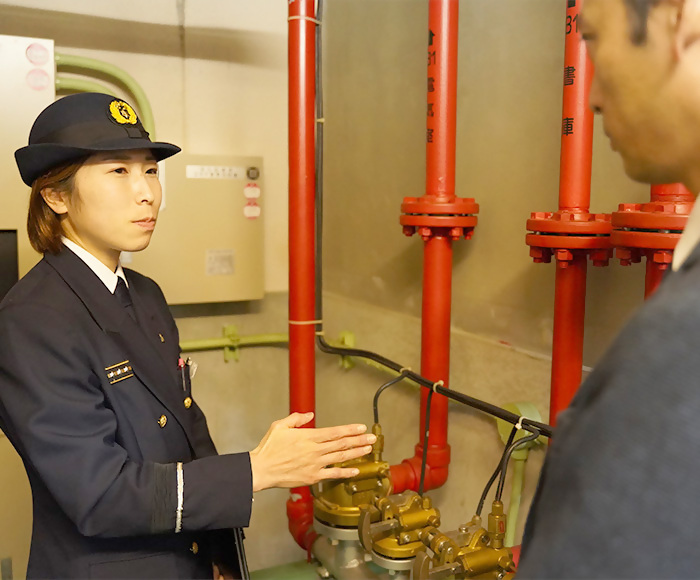 写真）消防吏員　石本（その４）