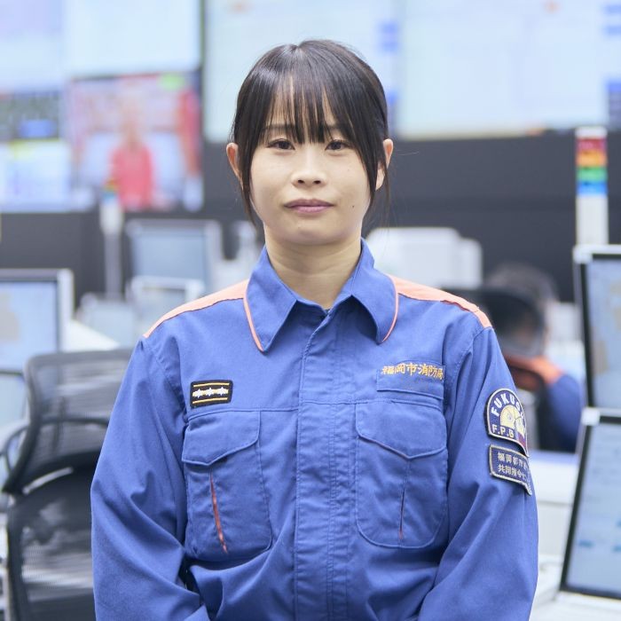 写真、消防吏員その１