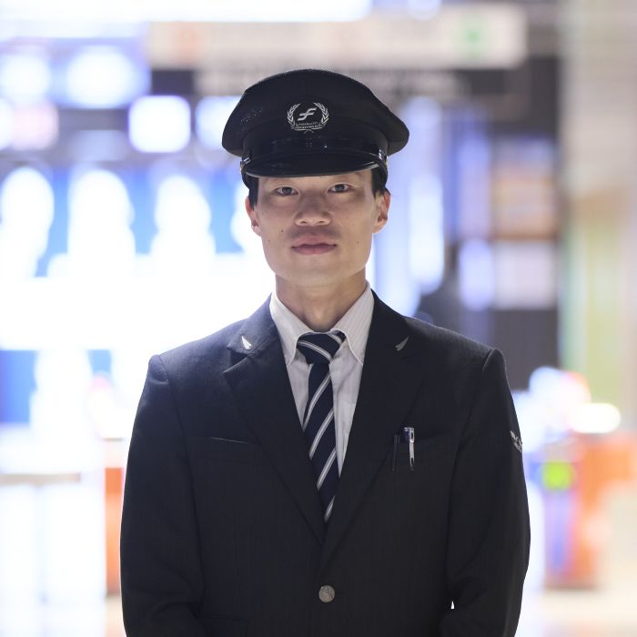 写真、運輸業務従事者