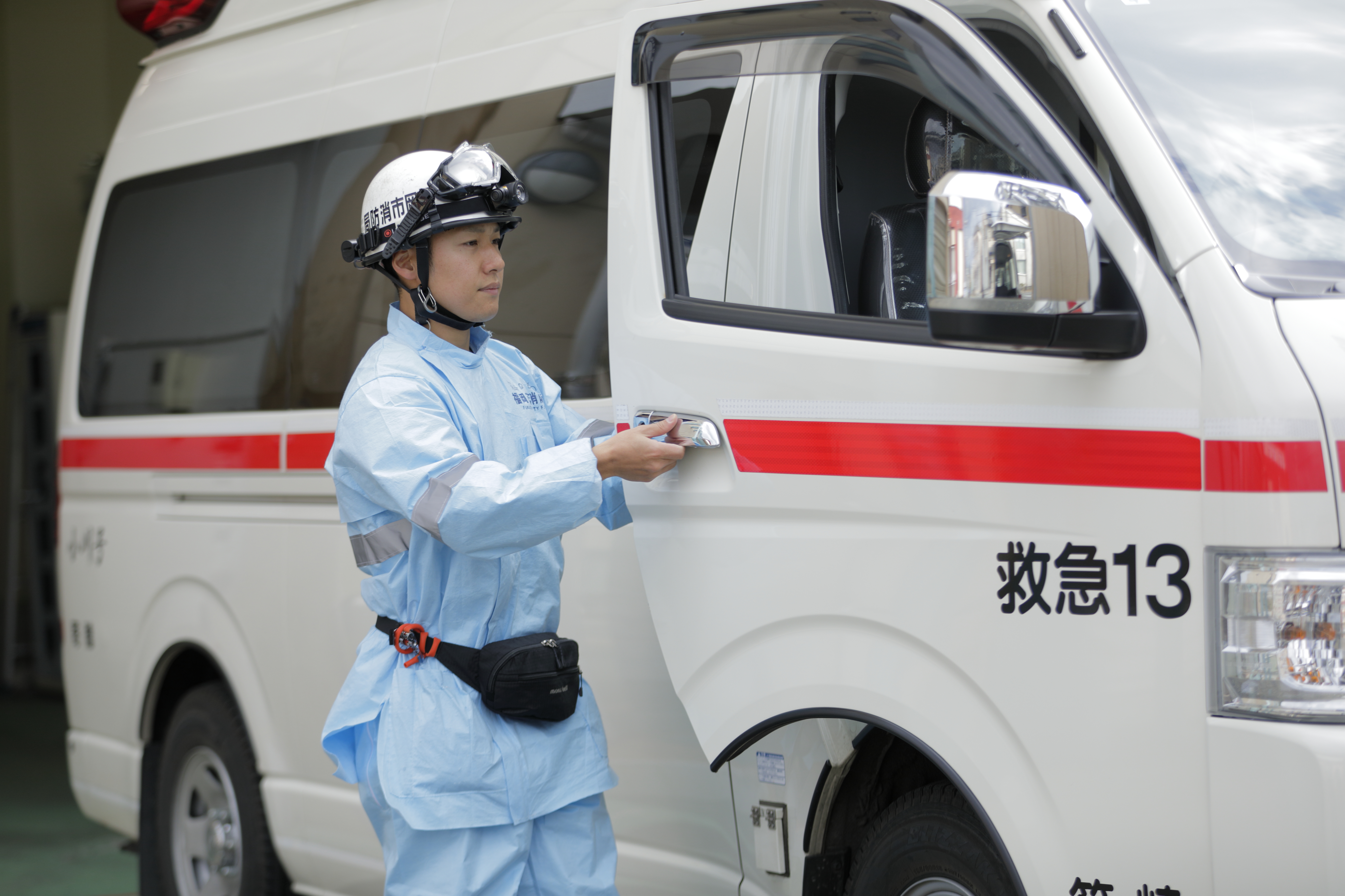 写真）消防吏員　日髙（その３）