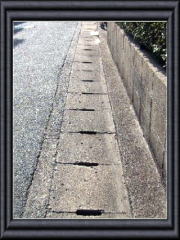 側溝の写真
