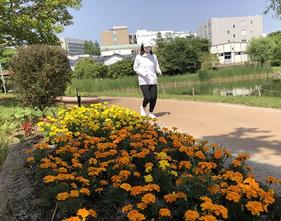 西の堤池花壇