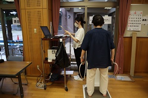 測定の様子1