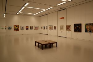 絵画部門の様子