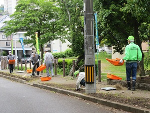 花植え作業1