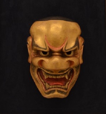 新作・能面・小獅子