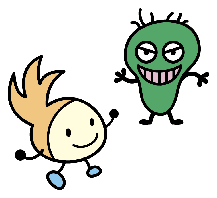 ニッコりんとワルもんの画像