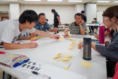 ワークショップでの意見交換の様子