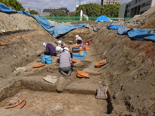 高等裁判所跡地発掘調査