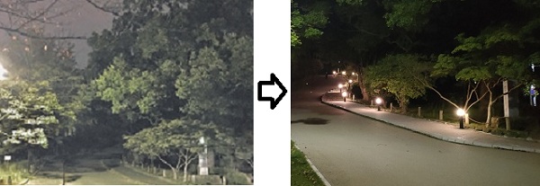 照明設置の状況