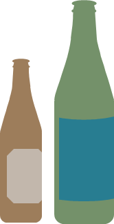 リターナブルびんの絵