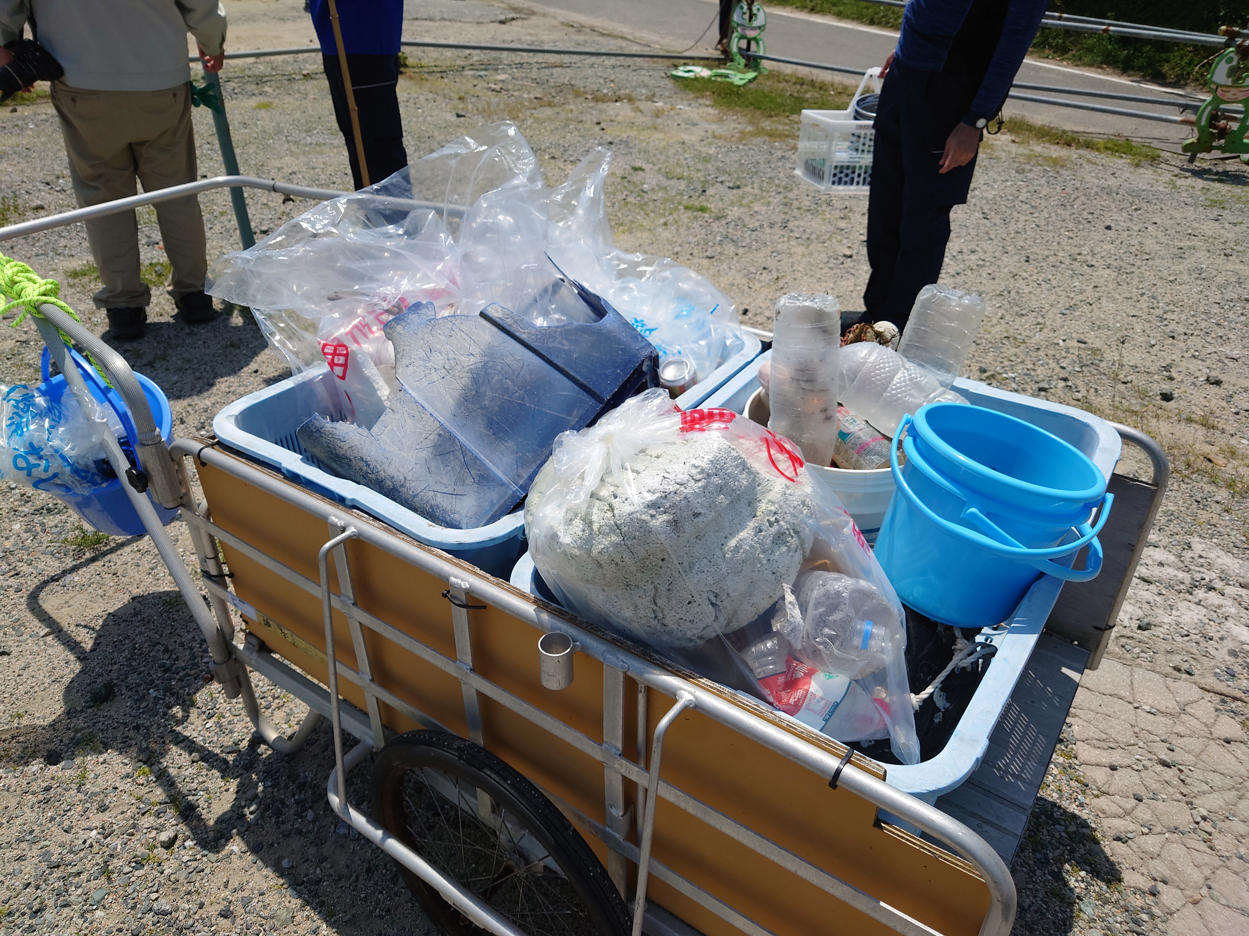 海岸のごみ